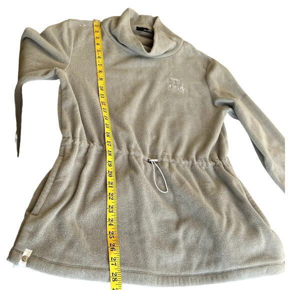 RLX Ralph Lauren PGA Tunic Sweater Women Medium Athletic Fall Golf Country Club - Picture 5 of 16